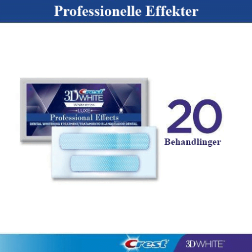 Professional Effects Whitestrips - 20 poser