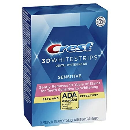 crest sensitive gentle routine whitestrips UK